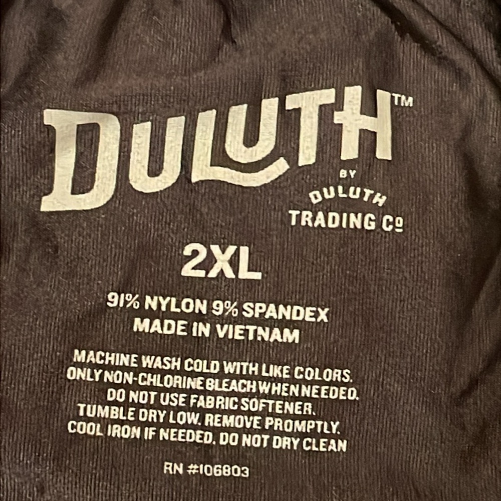 Duluth Trading Co Men's Armachillo Cooling Boxers. Set of 6. Size 2X Black. - Picture 11 of 11
